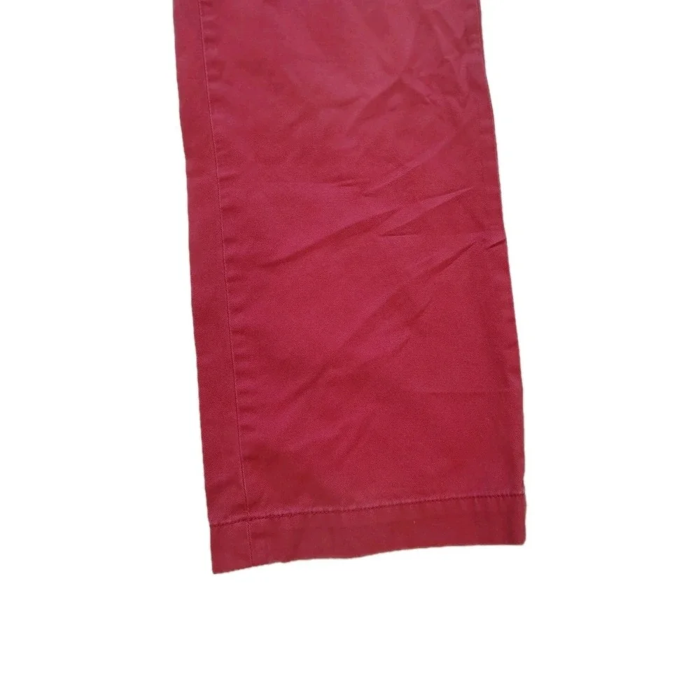 Banana Republic Pants Mens 38x32 Aiden Chino‎ Fit Salmon Pink Cotton A4